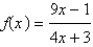 <strong>Find a formula for the inverse of the function. </strong> A) B) C) D) E)