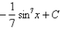 <strong>Evaluate the indefinite integral. </strong> A) B) C) D)