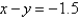 Find equations of the tangent lines to the curve that are parallel to the line . a. b. c. d. e.
