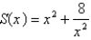 <strong>An open rectangular box with volume has a square base.Express the surface area of the box as a function of the length x of a side of the base.</strong> A) B) C) D) E)