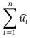 <strong>The explained sum of squares for the regression function, ,is defined as _____.</strong> A) B) C) D)