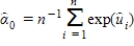 <strong>If we use to estimate , then the residual for predicting yi is:</strong> A) B) C) D) 