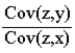 <strong>Consider the following simple regression model y = <sub>0</sub> + <sub>1</sub>x<sub>1</sub> + u. Suppose z is an instrument for x. if Cov(z,u) = 0 and Cov(z,x) 0, the value of <sub>1</sub> in terms of population covariances is _____.</strong> A) B) C) Cov(z,u) D) Cov(z,x)