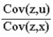 <strong>Consider the following simple regression model y = <sub>0</sub> + <sub>1</sub>x<sub>1</sub> + u. Suppose z is an instrument for x. if Cov(z,u) = 0 and Cov(z,x) 0, the value of <sub>1</sub> in terms of population covariances is _____.</strong> A) B) C) Cov(z,u) D) Cov(z,x)