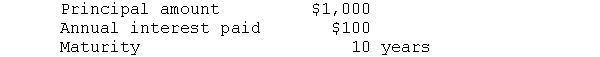 Deep Check A high-yield bond has the following terms: a. What is the bond's price if comparable debt yields 12 percent? b. What would be the price if comparable debt yields 12 percent and the bond matures after five years? c. What are the current yields and yields to maturity in a and b? d. What would be the bond's price in a and b if interest rates declined to 9 percent? e. What are the current yield and yield to maturity in d?