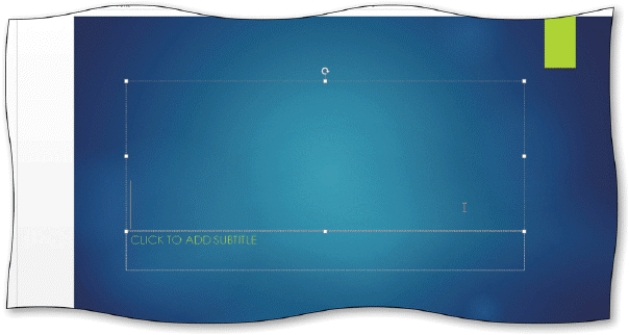 Dashed lines around the border of a placeholder indicate that the placeholder is _________________________,as shown in the accompanying figure.