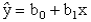 Consider the following data for two variables x and y. a.An estimated regression equation of the form was developed for the above data and the results are shown below. Comment on the adequacy of this equation for predicting y. Let \alpha = .05. b.A regression equation of the form was developed for the above data and results are shown below. Comment on the adequacy of this equation for predicting y. Let \alpha = .05. c.Predict the value of y when x = 5.