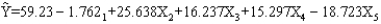 We want to test whether or not the addition of 3 variables to a model will be statistically significant. You are given the following information based on a sample of 25 observations. SSE = 725 SSR = 526 The equation was also estimated including the 3 variables. The results are SSE = 520 SSR = 731 a.State the null and alternative hypotheses. b.Test the null hypothesis at the 5% level of significance.