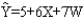 <strong>A multiple regression model has the form As X increases by 1 unit (holding W constant), Y is expected to</strong> A)increase by 11 units B)decrease by 11 units C)increase by 6 units D)decrease by 6 units