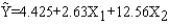 <strong>Exhibit 15-6 Below you are given a partial computer output based on a sample of 16 observations. Refer to Exhibit 15-6. The estimated regression equation is</strong> A) B) C) D)