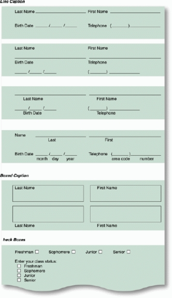 -A(n) ____________________, such as that shown in the accompanying figure, is a form used to request and collect input data, trigger or authorize an input action, and provide a record of the original transaction.