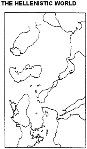 Please use this outline map of the Hellenistic world to answer the question(s). Define the term polis. Why must one understand the significance of the polis to appreciate the complexity of ancient Greek political life?
