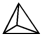 <strong>Consider the following geometric shapes.Which one is a tetrahedral?</strong> A) B) C) D)