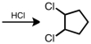 <strong>Starting with cyclopentene,indicate which of the following reactants would produce the product listed.</strong> A)   B)   C)   D)   <div style=padding-top: 35px> 