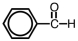 <strong>Which of the following is a structural representation of benzaldehyde?</strong> A) B) C) D)