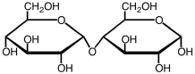 <strong>The structure given below has what type of glycosidic linkage?  </strong> A) ( \alpha (1 \rarr 6) B) ( \beta (1 \rarr 4) C) ( \beta (1 \rarr 6) D) ( \alpha (1 \rarr 4) <div style=padding-top: 35px>  