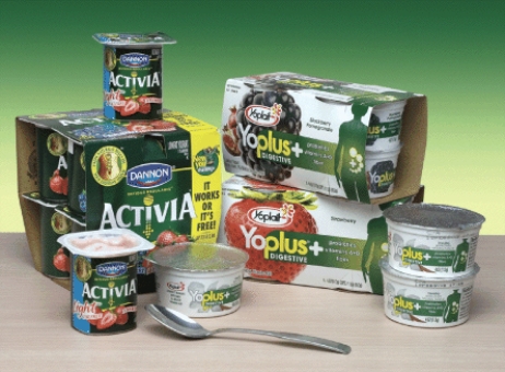 <strong>These yogurts are good sources of ____, which contain active cultures of beneficial bacteria.  </strong> A) fiber B) prebiotics C) probiotics D) Vitamin E <div style=padding-top: 35px> 