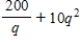 <strong>Suppose a production function is q = K<sup>1/2</sup>L<sup>1/3</sup> and in the short run capital (K)is fixed at 100. If the wage is $10 and the rental rate on capital is $20,the short run average cost is</strong> A) B) C) D)
