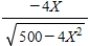 <strong>Suppose goods X and Y are produced along a production possibilities frontier 4X<sup>2</sup> + Y<sup>2</sup> = 500 and they are perfect substitutes such that U = X + Y.The slope of the production possibilities frontier is .How much X should be produced?</strong> A)0 B)5 C)10 D)20