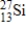 <strong>What is the symbol of the nuclide having 13 protons and 14 neutrons?</strong> A)   B)​   C)​   D)​   E)​   <div style=padding-top: 35px> 