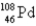 <strong>Which of the following has 62 neutrons,46 protons,and 46 electrons?</strong> A)   B)   C)   D)   E)   <div style=padding-top: 35px> 