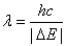 <strong>Consider the following energy-level diagram for a particular electron in an atom. Based on this diagram,which of the following statements is incorrect?</strong> A)The wavelength of a photon emitted by the electron jumping from level 2 to level 1 is given by . B)If the electron is in level 1,it may jump to level 2 by absorbing a photon with energy of ΔE. C)If the electron is in level 1,it may jump to level 2 by absorbing any photon having energy of at least ΔE. D)We would observe an electron jumping from level 2 to level 1 as a single line in a line spectrum. E)If the electron is in level 2,it may jump to level 1 by emitting a photon with energy of |ΔE|.