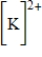 <strong>Which of the following is the Lewis dot structure for the potassium ion?</strong> A) B) C) D) E)