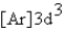 <strong>What is the electron configuration for ? Mn<sup>3+</sup></strong> A) B) C) D) E)