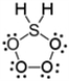 <strong>Which of the following is a correct Lewis electron-dot formula for H<sub>2</sub>SO<sub>4</sub>?</strong> A) B) C) D) E)