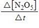 <strong>For the reaction 2N<sub>2</sub>O<sub>5</sub>(g)→ 4NO<sub>2</sub>(g)+ O<sub>2</sub>(g) Which of the following expressions is equal to the rate of the reaction?</strong> A)   B)​   C)​   D)​   E)​   <div style=padding-top: 35px> 