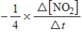 <strong>For the reaction 2N<sub>2</sub>O<sub>5</sub>(g)→ 4NO<sub>2</sub>(g)+ O<sub>2</sub>(g) Which of the following expressions is equal to the rate of the reaction?</strong> A)   B)​   C)​   D)​   E)​   <div style=padding-top: 35px> 