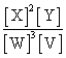 <strong>Apply the law of mass action to obtain the equilibrium-constant expression for the following reaction: 2X(g)+ Y(g)   3W(g)+ V(g)</strong> A)[X]<sup>2</sup>[Y][W]<sup>3</sup>[V] B)   C)   D)   <div style=padding-top: 35px> 