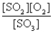 <strong>The reaction of a mixture of SO<sub>2</sub> and O<sub>2</sub> at a given temperature is represented by the equation 2SO<sub>2</sub>(g)+ O<sub>2</sub>(g) 2SO<sub>3</sub>(g) When equilibrium is established,which of the following ratios is constant regardless of the initial concentrations of SO<sub>2</sub> and O<sub>2</sub>?</strong> A) B) C) D) E)