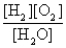 <strong>Which of the following correctly describes the equilibrium constant for the gas-phase reaction between H<sub>2</sub> and O<sub>2</sub> to form gaseous H<sub>2</sub>O?</strong> A)K<sub>c</sub> =   B)K<sub>c</sub> =   C)K<sub>c</sub> = [H<sub>2</sub>O] D)K<sub>c</sub> =   E)K<sub>c</sub> =   <div style=padding-top: 35px> 