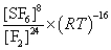 <strong>What is the K<sub>p</sub> equilibrium-constant expression for the following equilibrium? S<sub>8</sub>(s)+ 24F<sub>2</sub>(g) 8SF<sub>6</sub>(g)</strong> A) B) C) D) E)