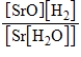 <strong>What is the K<sub>c</sub> equilibrium-constant expression for the following equilibrium? SrO(s)+ H<sub>2</sub>(g) Sr(s)+ H<sub>2</sub>O(g)</strong> A) B) C) D) E)