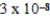 <strong>What is the equilibrium pH of an initially 4.4 M solution of hypochlorous acid,HOCl,at 25°C (K<sub>a</sub> = )?</strong> A)3.44 B)7.37 C)10.41 D)10.71 E)4.08