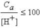 <strong>It is safe to make the simplifying assumption that x can be neglected in the denominator of the equilibrium equation when</strong> A) . B) . C) . D) . E) .