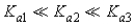 <strong>Which of the following represents the usual relationship of acid-ionization constants for a triprotic acid?</strong> A) B) C) D) E)