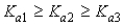 <strong>Which of the following represents the usual relationship of acid-ionization constants for a triprotic acid?</strong> A) B) C) D) E)