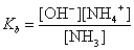 <strong>What is the base-ionization equilibrium constant for an aqueous solution of ammonia,NH<sub>3</sub>?</strong> A) B) C) D) E)none of these