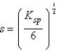 <strong>What is the relationship between molar solubility (s)and Ksp for calcium fluoride?</strong> A)   B)   C)   D)   E)   <div style=padding-top: 35px> 