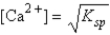 <strong>Pure water is saturated with slightly soluble calcium fluoride,CaF<sub>2</sub>.Which of the following is true concerning the equilibrium concentration of Ca<sup>2+</sup>?</strong> A)   B)[Ca<sup>2+</sup>] = [F<sup>-</sup>] C)   D)   E)[Ca<sup>2+</sup>] = K<sub>sp</sub> <div style=padding-top: 35px> 