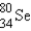 <strong>Which of the following nuclides is most likely to be radioactive?</strong> A) B) C) D) E)