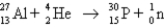 <strong>What is the abbreviated notation for the following nuclear bombardment reaction? </strong> A) B) C) D) E)
