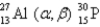 <strong>What is the abbreviated notation for the following nuclear bombardment reaction? </strong> A) B) C) D) E)