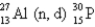 <strong>What is the abbreviated notation for the following nuclear bombardment reaction? </strong> A) B) C) D) E)