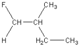 <strong>Which of the following is a geometric isomer of the structure given below? </strong> A) B) C) D) E)