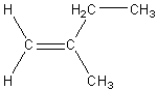 <strong>Which of the following structural formulas is not an isomer of cis-2-pentene?</strong> A) B) C) D) E)