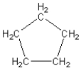 <strong>Which of the following structural formulas is not an isomer of cis-2-pentene?</strong> A) B) C) D) E)